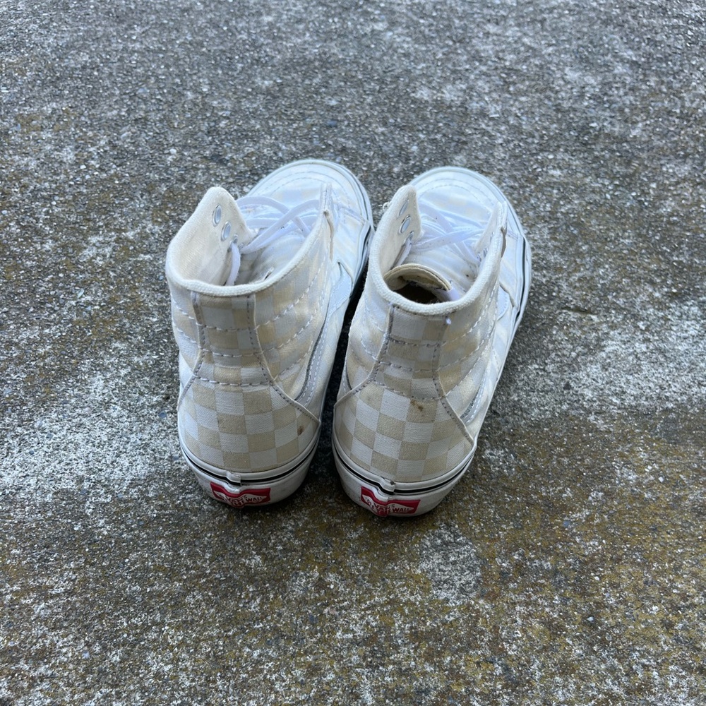 Vans White and Off-White Sk8-Hi Tapered Box - Picture 4 of 5